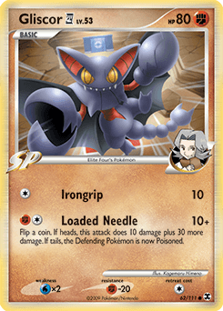 2009 Rising Rivals Gliscor E4 #62