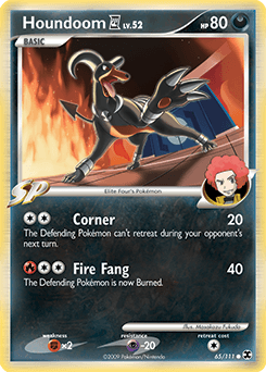 2009 Rising Rivals Houndoom E4 #65