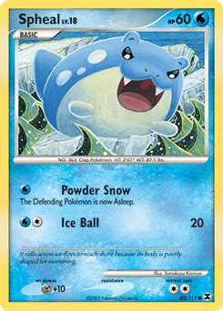 Spheal Rising Rivals card