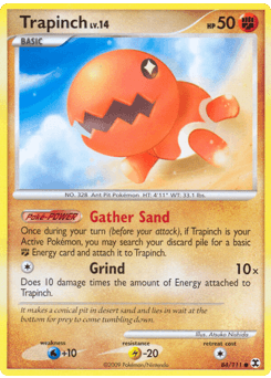 Trapinch Rising Rivals card