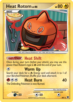 Heat Rotom Rising Rivals card