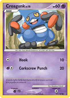 Croagunk Supreme Victors card