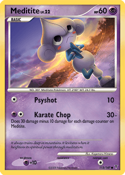 Meditite Supreme Victors card