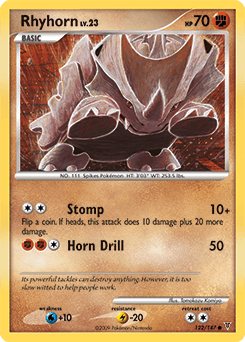 Rhyhorn Supreme Victors card