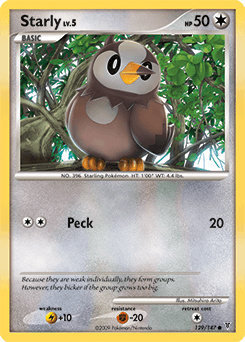Starly Supreme Victors card