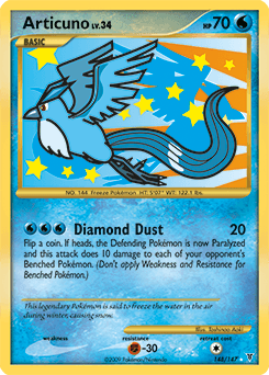 Articuno Supreme Victors card