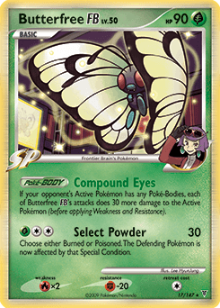 2009 Supreme Victors Butterfree FB #17