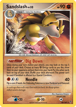 Sandslash Supreme Victors card