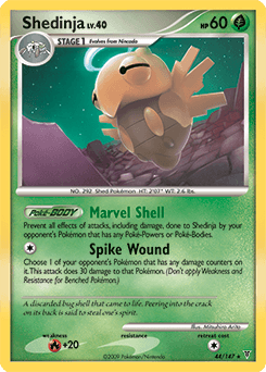 Shedinja Supreme Victors card