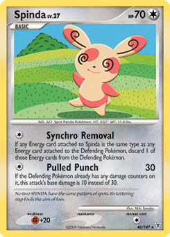 Spinda Supreme Victors card