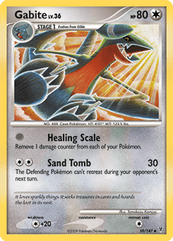Gabite Supreme Victors card