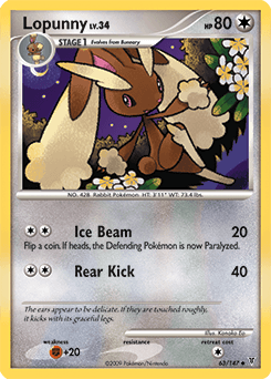 Lopunny Supreme Victors card