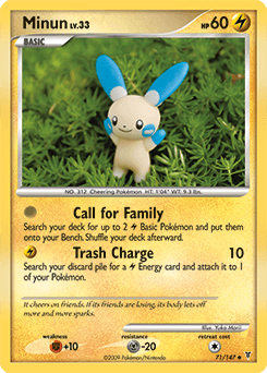 Minun Supreme Victors card
