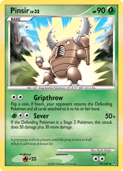 Pinsir Supreme Victors card