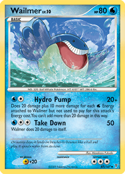 Wailmer Supreme Victors card