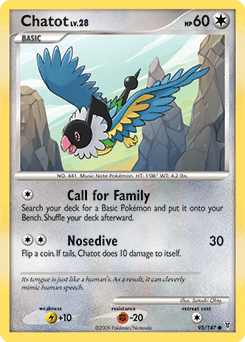 Chatot Supreme Victors card
