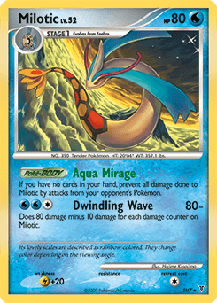 Milotic Supreme Victors card