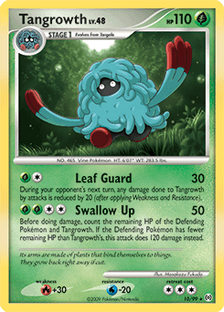 Tangrowth Arceus card