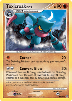 Toxicroak Arceus card