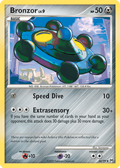 Bronzor Arceus card
