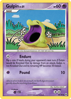 Gulpin Arceus card