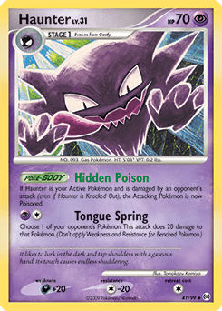 Haunter Arceus card