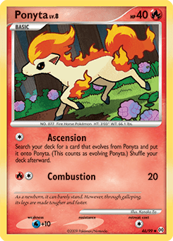 Ponyta Arceus card