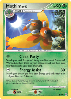 2009 Arceus Mothim #6