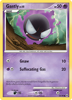 2009 Arceus Gastly #64