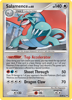 Salamence Arceus card