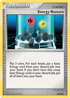 Energy Restore Arceus card