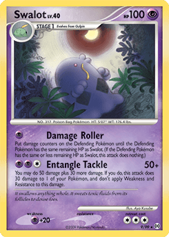Swalot Arceus card