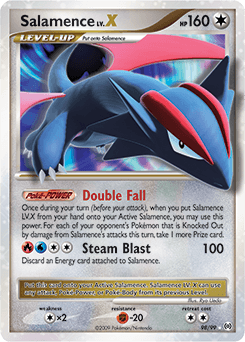 Salamence LV.X Arceus card