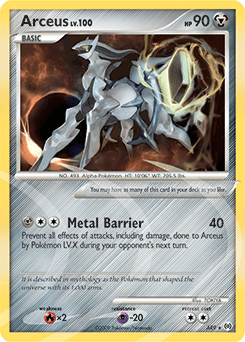 2009 Arceus Arceus #AR9