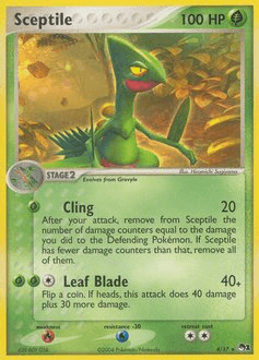 Sceptile POP Series 1 card