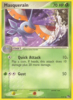 Masquerain POP Series 1 card