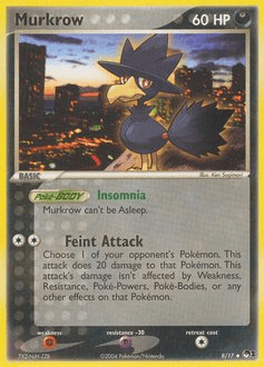 Murkrow POP Series 1 card