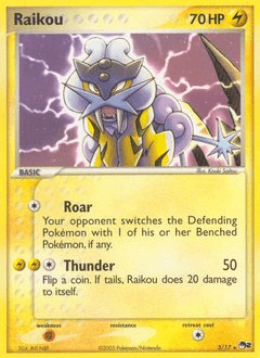 Raikou ★ POP Series 2 card
