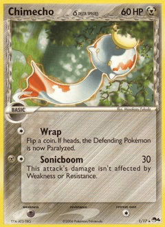 Chimecho δ POP Series 4 card
