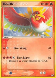 Ho-oh POP Series 5 card