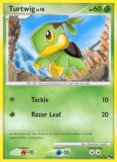 Turtwig POP Series 8 card