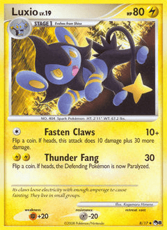 Luxio POP Series 8 card