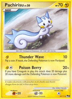 Pachirisu POP Series 9 card