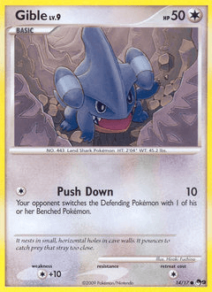 Gible POP Series 9 card