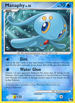 Manaphy POP Series 9 card