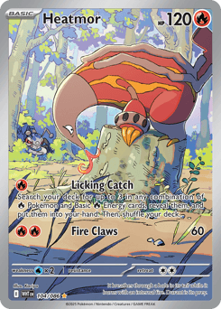 Heatmor White Flare card