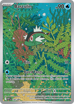 Basculin White Flare card