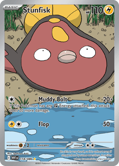 Stunfisk White Flare card