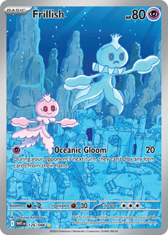 Frillish White Flare card