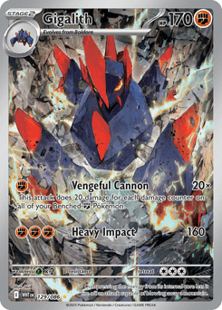 Gigalith White Flare card